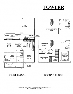The Fowler - Floorplan