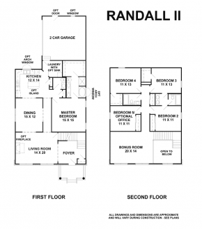 The Randal II - Floorplan