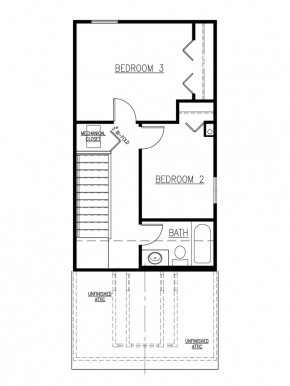 The Carondelet - Opt 3rd Fl w/ 2 Bedrooms and Bath