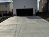 Rear entry attached two car garage