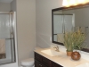 Master Bath, w/ framed mirror, upgraded cabinets