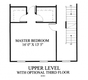 The  - Second Floor with Opt 3rd Floor